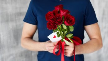 Roos, valentijn, rozen, romantisch