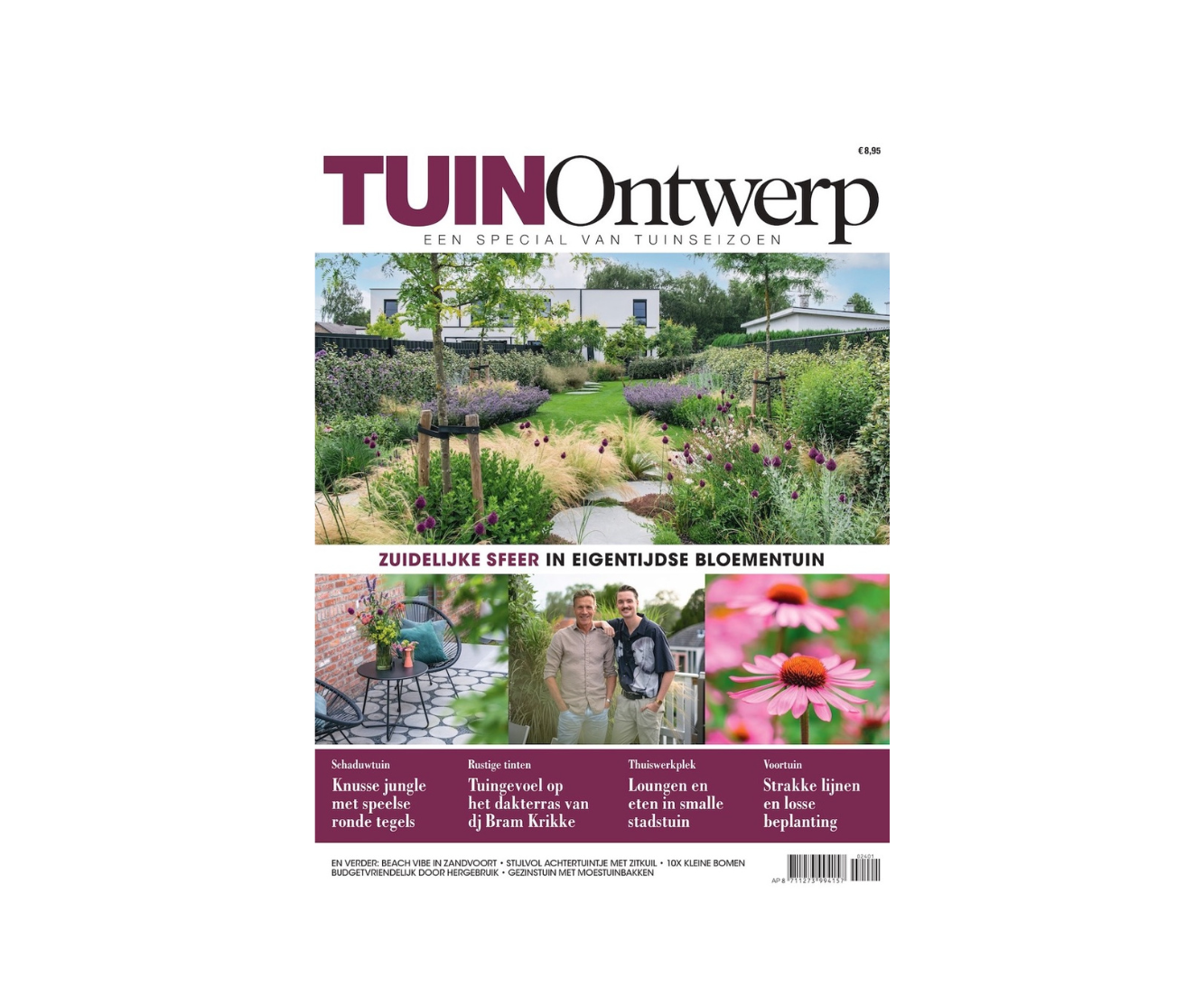 Inspirerende, eigentijdse tuinen in Tuinontwerp 1-2024