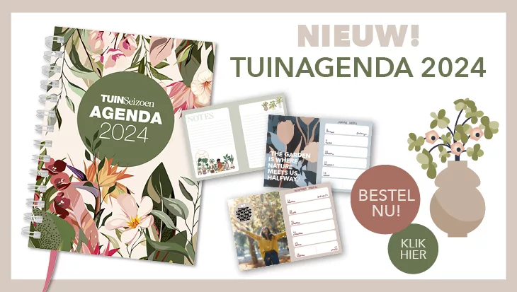 Nieuw & verfrissend: de TuinSeizoen Tuinagenda 2024
