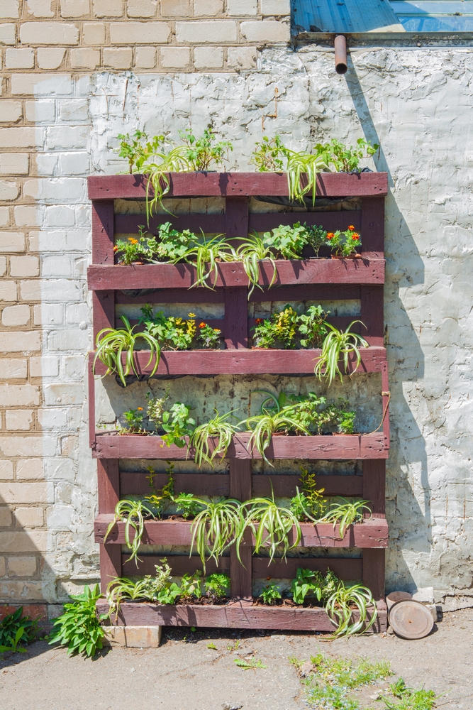 palletranden in je tuin